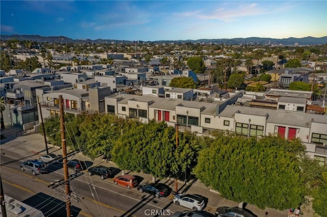 700 Main St Unit 4, Venice, CA 90291 - aerial view of residential area featuring mountains