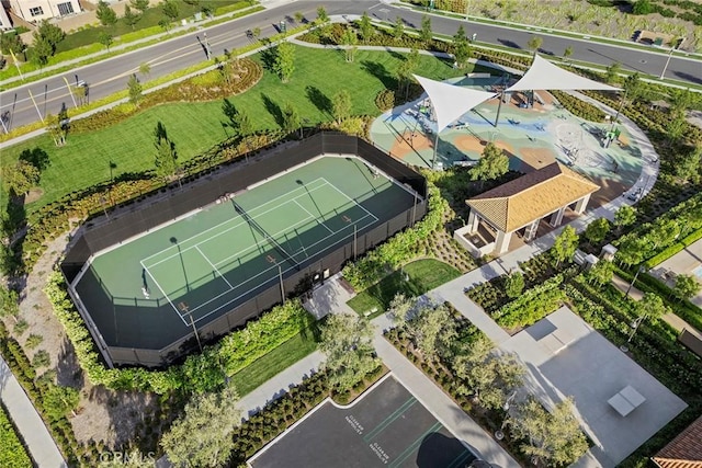 214 Canterbury, Irvine, CA 92618 - aerial view