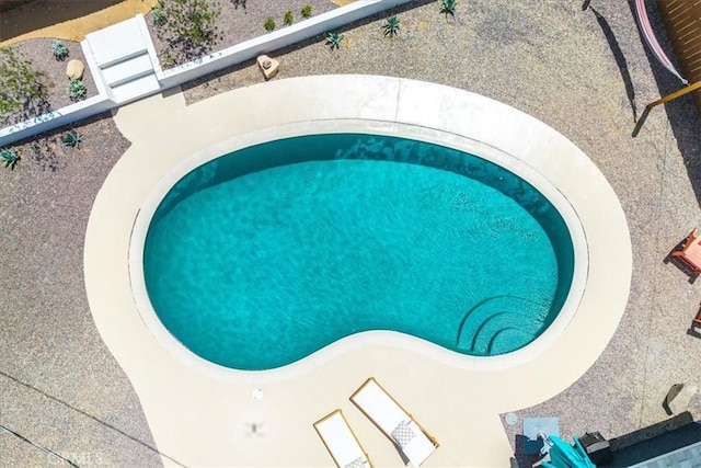 view of pool