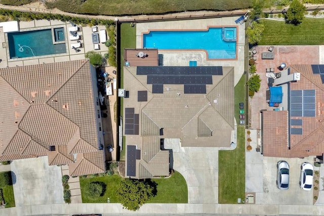 26149 Manzanita St, Murrieta, CA 92563 - bird's eye view of a pool area