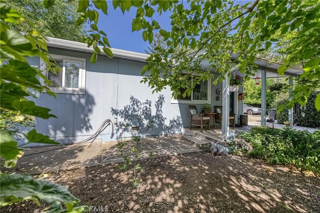 3595 Vista St, Clearlake, CA 95422 - view of home's exterior with a patio