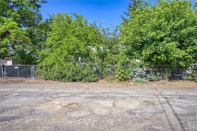 3595 Vista St, Clearlake, CA 95422 - view of yard with fence and a gate