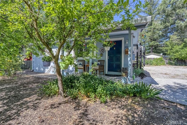3595 Vista St, Clearlake, CA 95422 - view of entrance to property