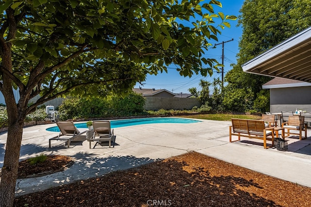 2049 Wickshire Ave, Hacienda Heights, CA 91745 - view of pool with a fenced backyard, a patio area, and outdoor lounge area