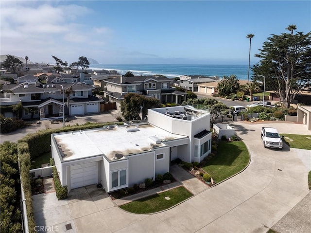 3080 Studio Dr, Cayucos, CA 93430 - aerial view of residential area featuring a large body of water