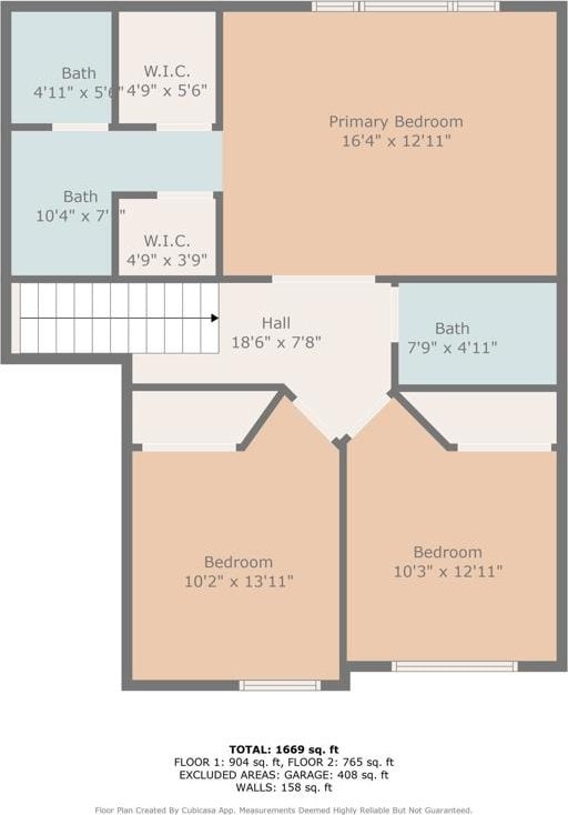 1561 Parkland Way, San Diego, CA 92114 - view of home floor plan