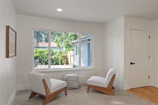 1105 Glenwood Ave, Chico, CA 95926 - living area featuring baseboards and recessed lighting