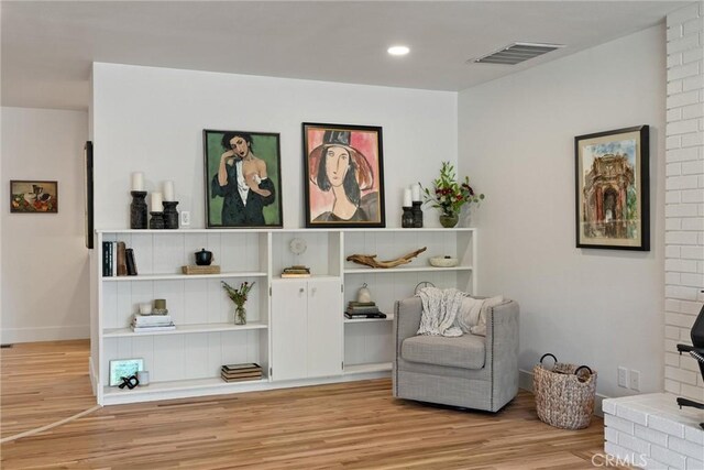 1105 Glenwood Ave, Chico, CA 95926 - living area with light wood-style flooring, recessed lighting, and baseboards