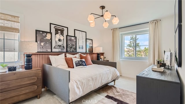 30025 Adrift Ln, Menifee, CA 92584 - bedroom with multiple windows, carpet, and baseboards