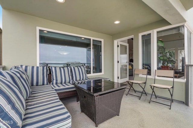3903 Ocean Dr, Oxnard, CA 93035 - view of patio with an outdoor living space