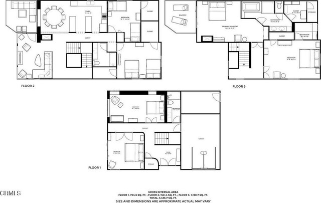 3903 Ocean Dr, Oxnard, CA 93035 - view of floor plan / room layout