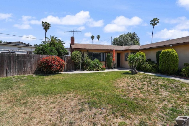 1520 Flanagan St, Pomona, CA 91766 - ranch-style home featuring a chimney and stucco siding