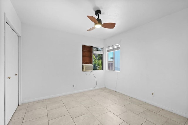 1520 Flanagan St, Pomona, CA 91766 - unfurnished bedroom featuring a ceiling fan and baseboards