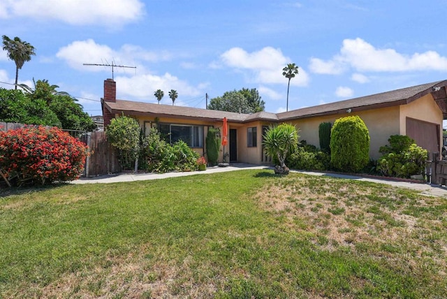 1520 Flanagan St, Pomona, CA 91766 - single story home with stucco siding and a chimney