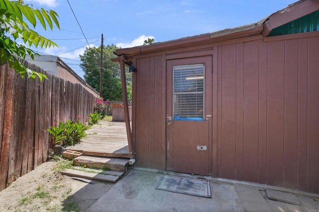 1520 Flanagan St, Pomona, CA 91766 - entrance to property featuring fence and a deck