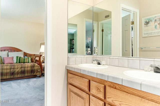 11616 E Las Posas Rd, Camarillo, CA 93012 - bathroom with double vanity and ensuite bathroom