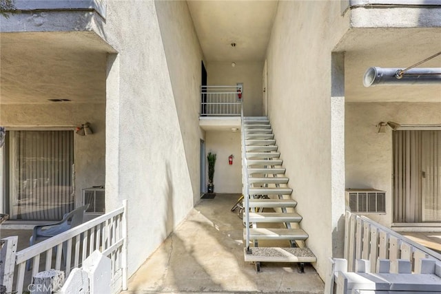 view of staircase