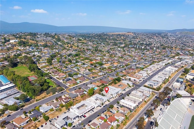 view of property location featuring mountains