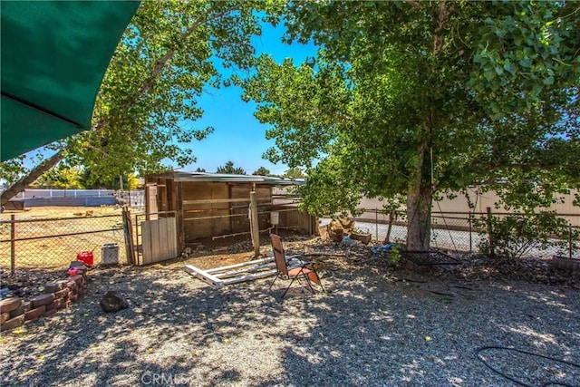 375 E County Line Rd, Calimesa, CA 92320 - view of yard with an outbuilding