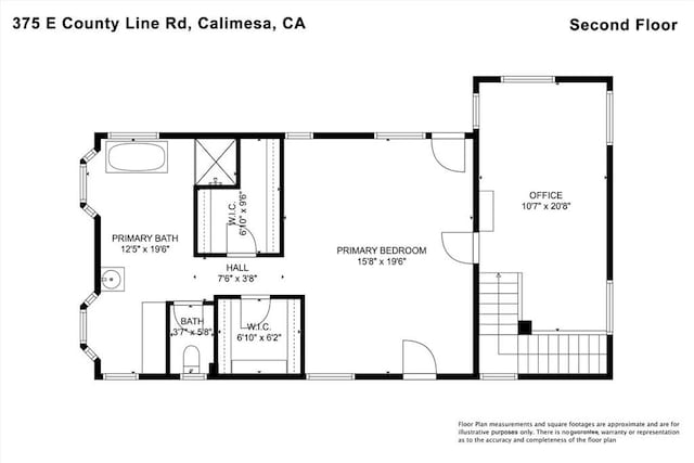 375 E County Line Rd, Calimesa, CA 92320 - view of floor plan / room layout