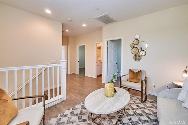2910 E Via Terrano, Ontario, CA 91764 - living area featuring light wood-style floors, recessed lighting, and baseboards