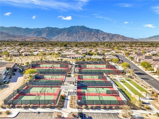 27 Medoc, Rancho Mirage, CA 92270 - aerial view of residential area featuring mountains