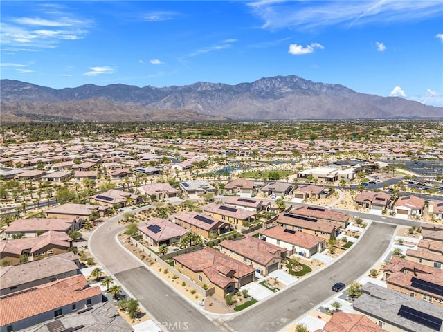 27 Medoc, Rancho Mirage, CA 92270 - aerial perspective of suburban area with a mountainous background
