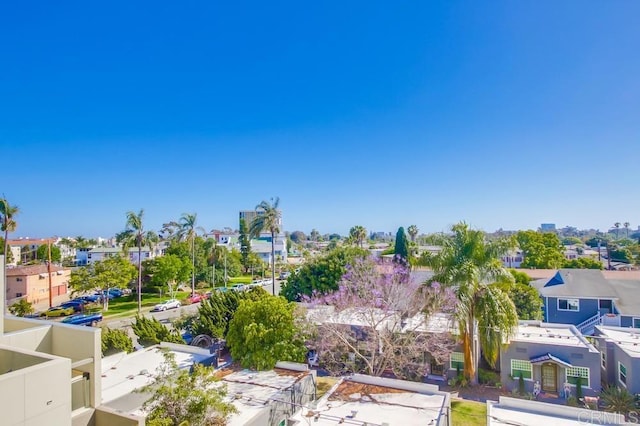 aerial perspective of suburban area