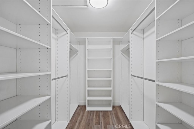 5616 Buffalo Ave, Valley Glen, CA 91401 - spacious closet featuring wood finished floors