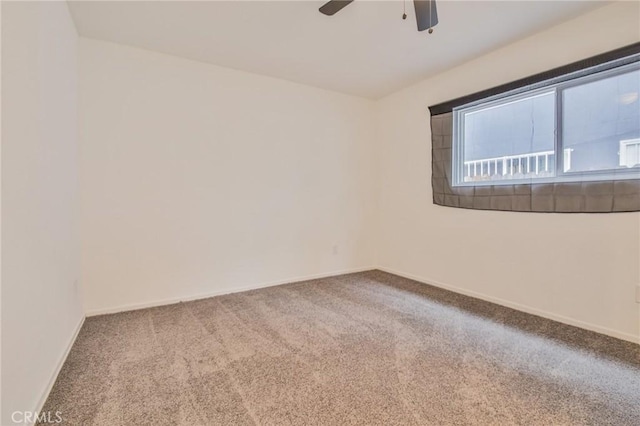 343 E 98th St, Los Angeles, CA 90003 - unfurnished room featuring carpet floors, ceiling fan, and baseboards