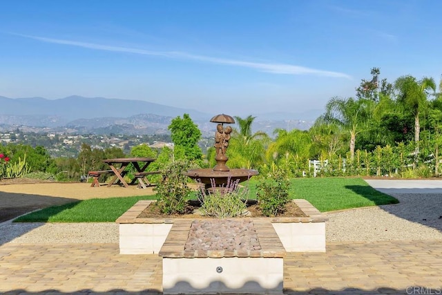 239 Futurity Ln, Fallbrook, CA 92028 - view of community with a mountain view and a lawn