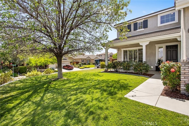 35987 Corte Renata, Murrieta, CA 92562 - view of green lawn featuring covered porch