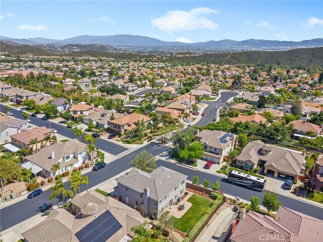 35987 Corte Renata, Murrieta, CA 92562 - aerial view of residential area with a mountain backdrop