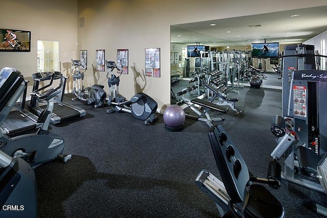 865 Orchid Way Unit A, Azusa, CA 91702 - view of exercise room