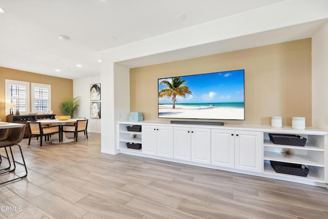 865 Orchid Way Unit A, Azusa, CA 91702 - living area with light wood finished floors, recessed lighting, and baseboards