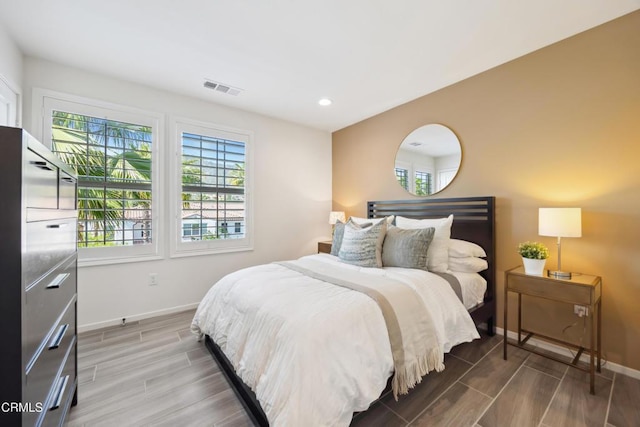 865 Orchid Way Unit A, Azusa, CA 91702 - bedroom featuring wood tiled floors, baseboards, and recessed lighting