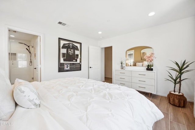 865 Orchid Way Unit A, Azusa, CA 91702 - bedroom featuring recessed lighting, baseboards, and wood tiled floors