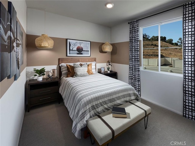 35221 Lopez Ln, Beaumont, CA 92223 - carpeted bedroom with recessed lighting and baseboards