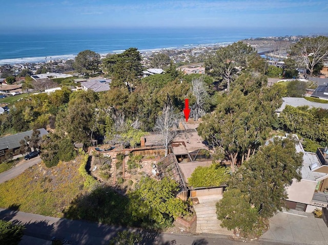 2029 Balboa Ave, Del Mar, CA 92014 - aerial overview of property's location with a nearby body of water and nearby suburban area