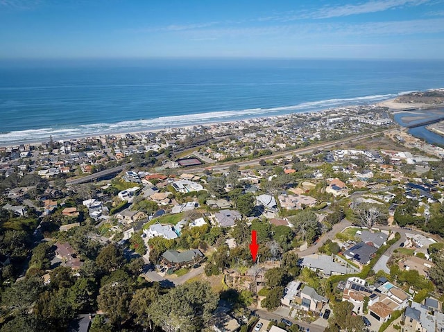 2029 Balboa Ave, Del Mar, CA 92014 - aerial view of property's location with unending shoreline and nearby suburban area