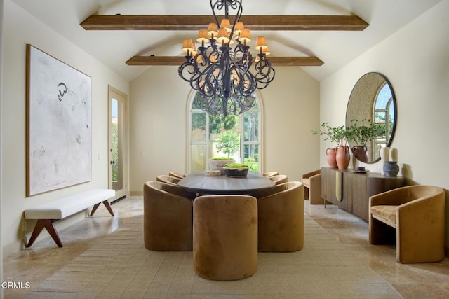 11113 Rocky High Rd, Santa Rosa, CA 93012 - dining area featuring a chandelier and healthy amount of natural light