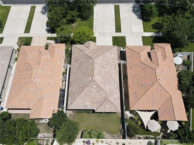 aerial view of property's location