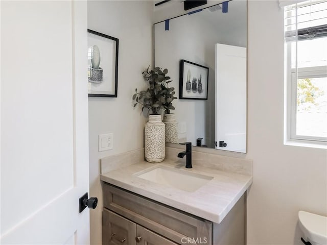 617 E Walnut Ave, Monrovia, CA 91016 - bathroom with vanity and toilet