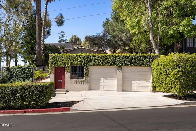 4129 Marmion Way, Los Angeles, CA 90065 - view of front of property with driveway and a garage