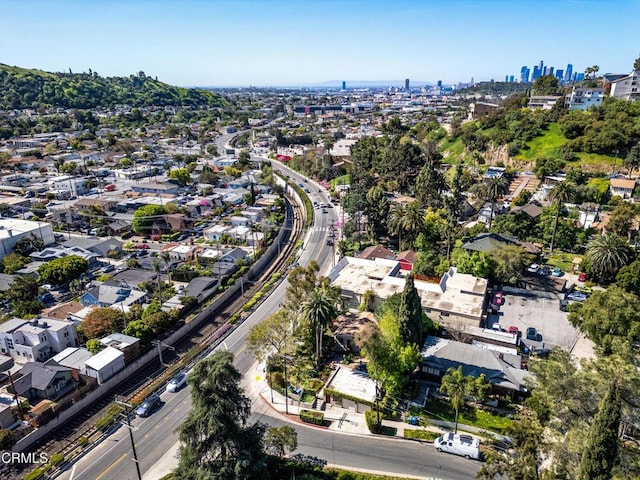 4129 Marmion Way, Los Angeles, CA 90065 - aerial overview of property's location with a major roadway