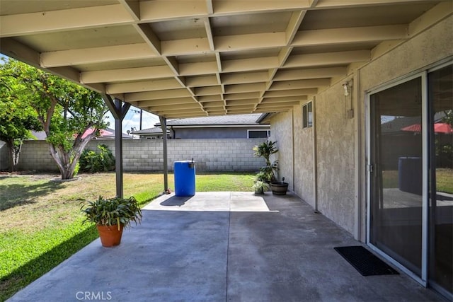 view of patio / terrace