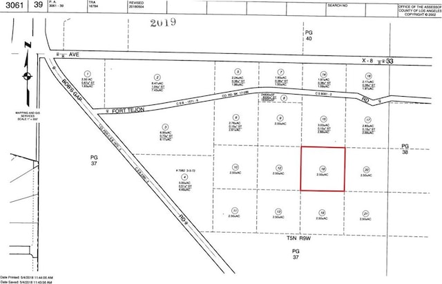 0 Bobs Gap Rd, Llano CA, 93544 land for sale