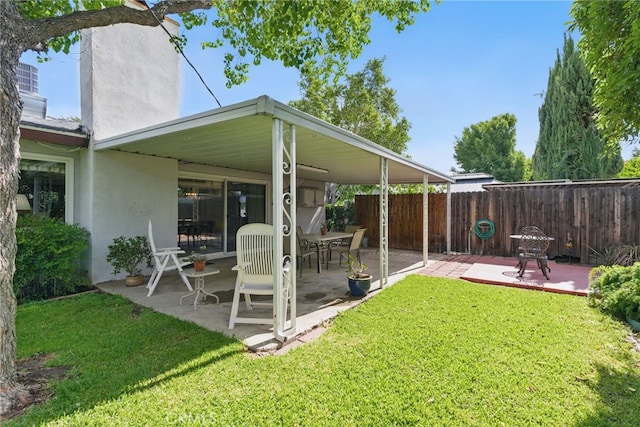 16520 Simonds St, Granada Hills, CA 91344 - view of yard with a patio