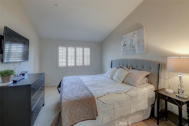 2643 Dietrich Dr, Tustin, CA 92782 - bedroom with vaulted ceiling and light colored carpet