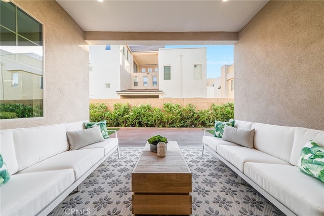 196 Episode, Irvine, CA 92618 - view of patio / terrace featuring an outdoor living space